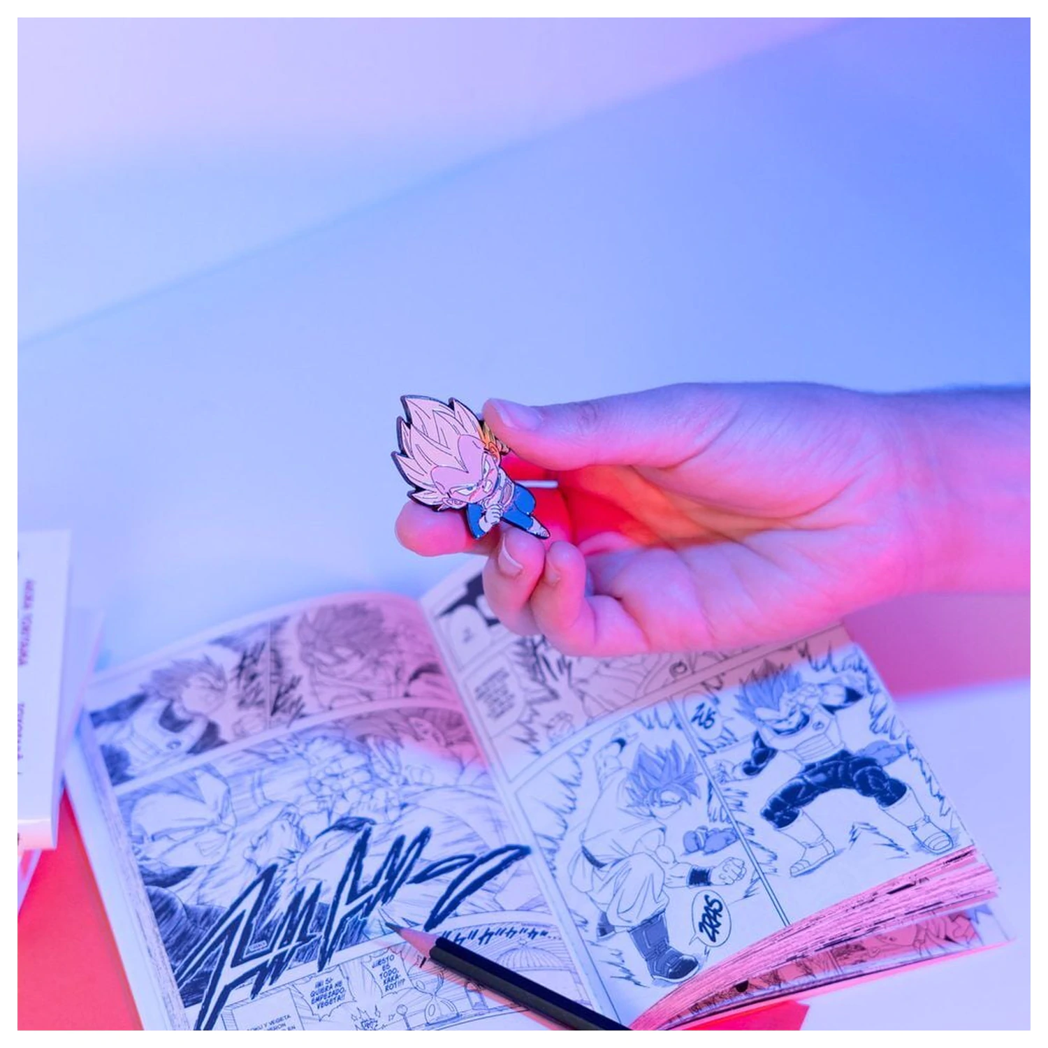 Dragon Ball Super Set von 4 Ansteckern Produktfoto