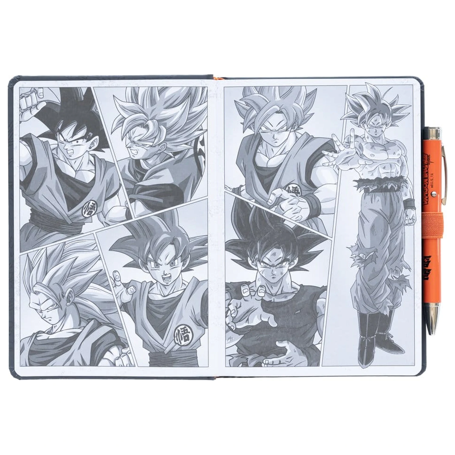 Dragon Ball Super A5 Notizbuch und Projektorstift Produktfoto