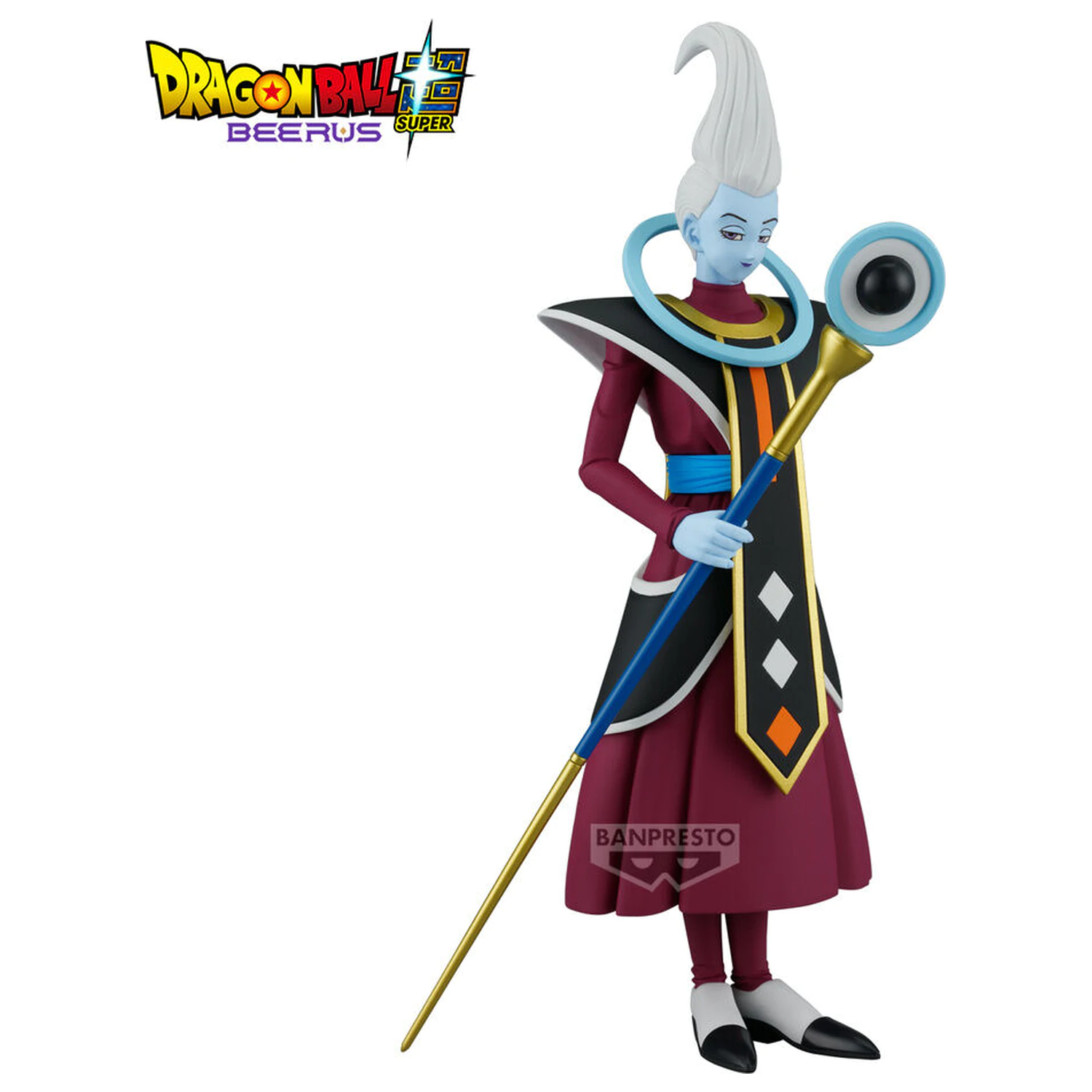 Dragon Ball Super Beerus Solid Edge Works Whis Figur 22 cm Produktfoto