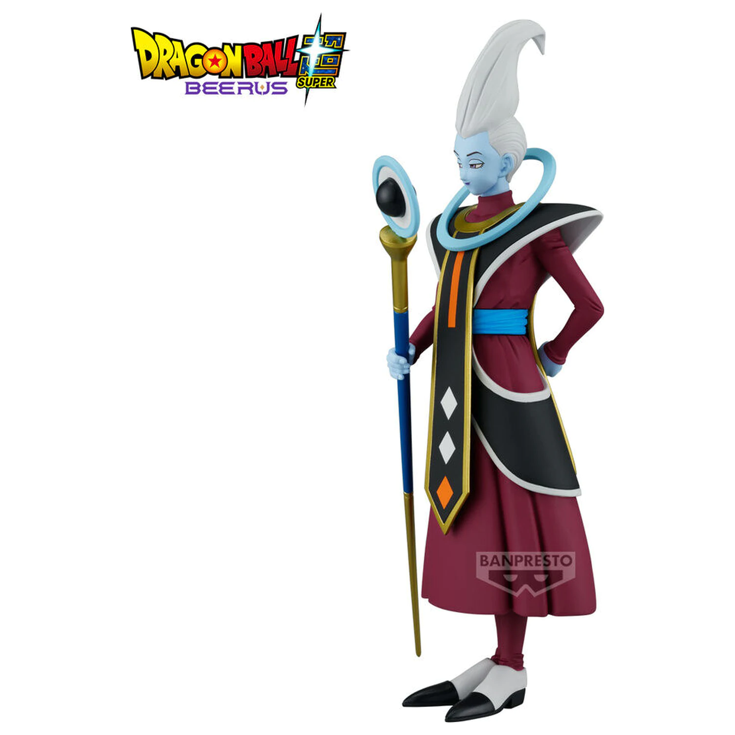 Dragon Ball Super Beerus Solid Edge Works Whis Figur 22 cm Produktfoto