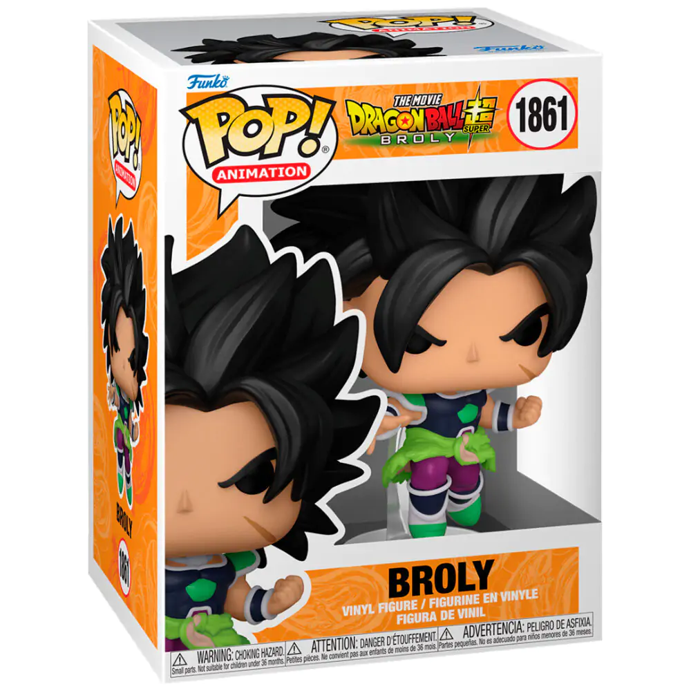 Dragon Ball Super: Broly Funko POP! Animation Vinyl Figur Broly 9 cm Produktfoto