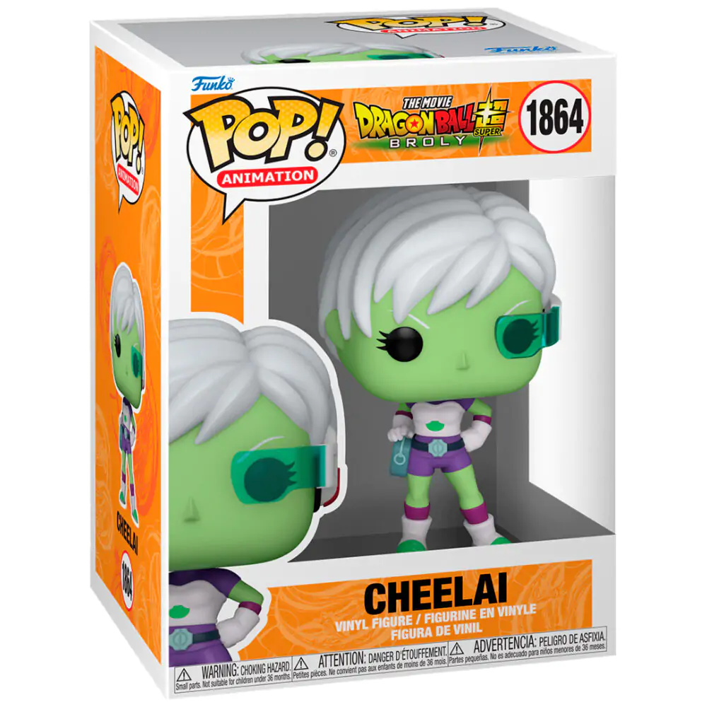 Dragon Ball Super: Broly Funko POP! Animation Vinyl Figur Cheelai 9 cm Produktfoto