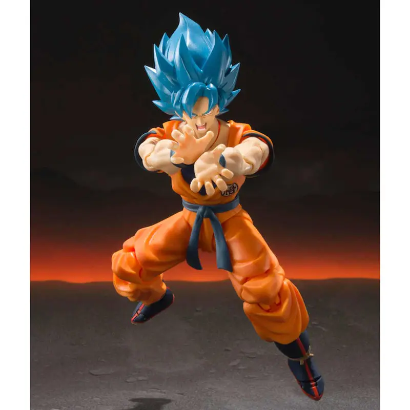 Dragon Ball Super Broly S.H. Figuarts Actionfigur Super Saiyajin God Super Saiyajin Goku Super 14 cm termékfotó