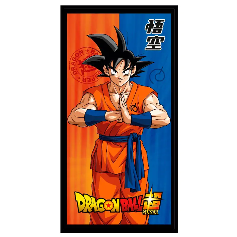 Dragon Ball Super Goku Microfaser Strandtuch termékfotó