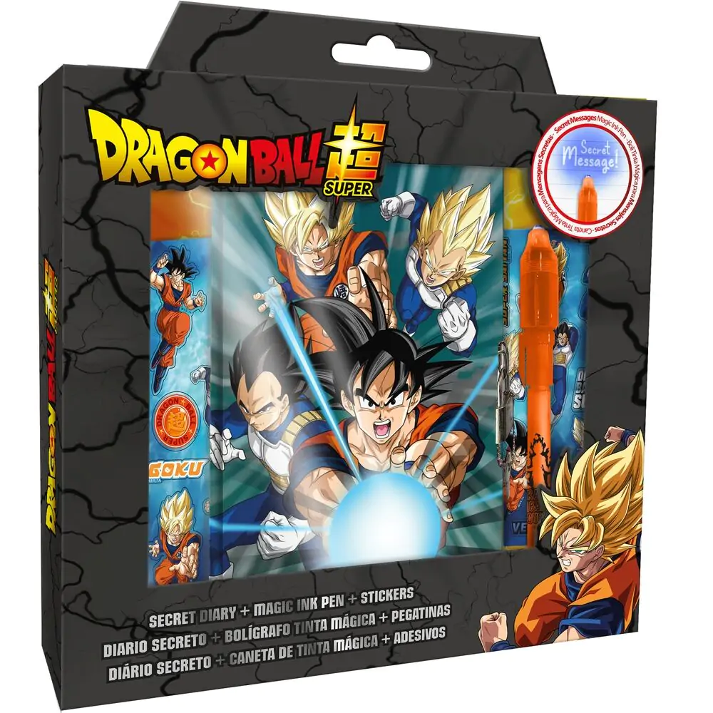 Dragon Ball Super Notizbuch und Zauberstift-Set Produktfoto