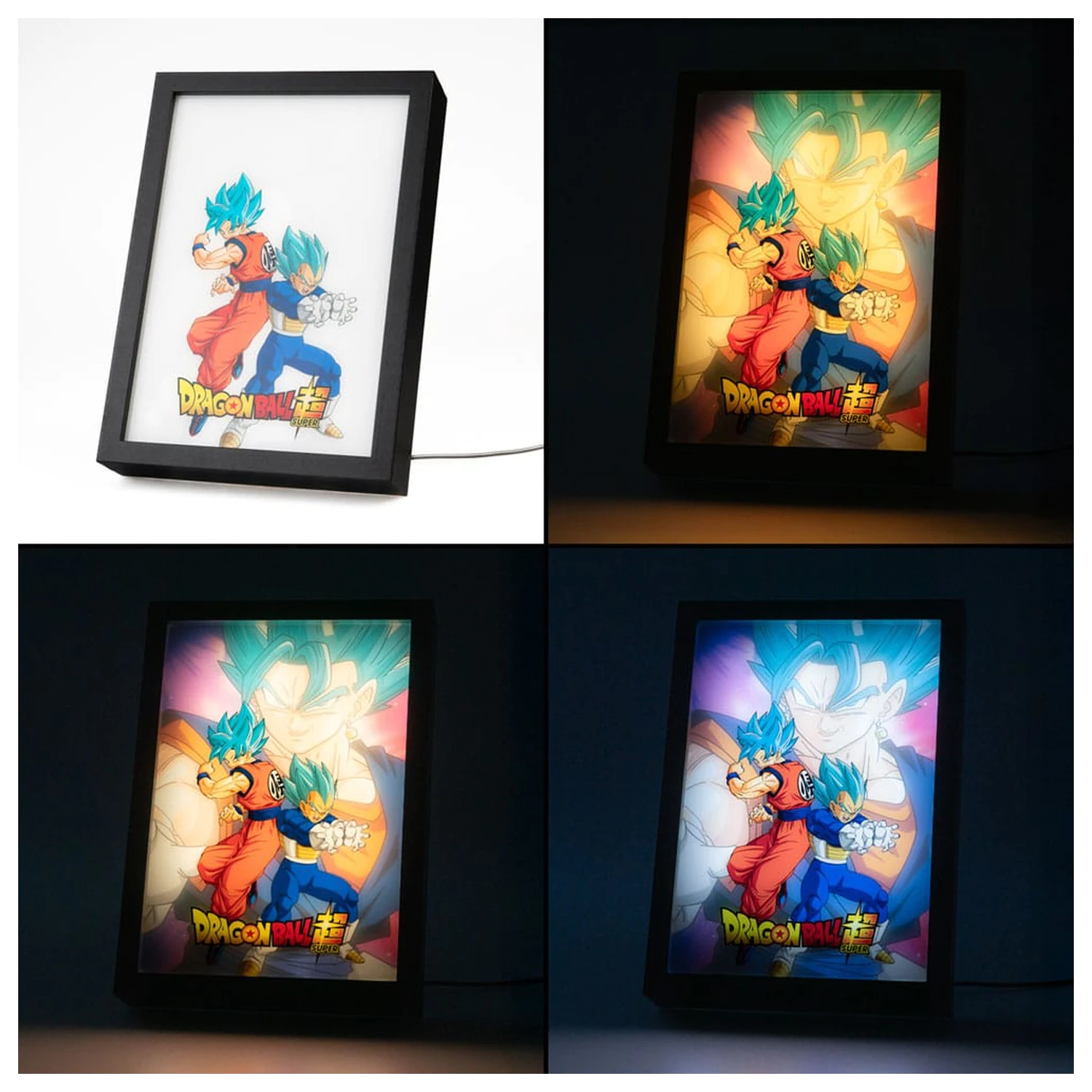 Dragon Ball Super gerahmter LED-Druck Produktfoto