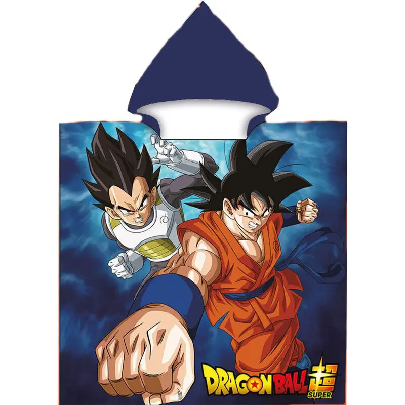 Dragon Ball Super Microfaser Poncho Handtuch Produktfoto