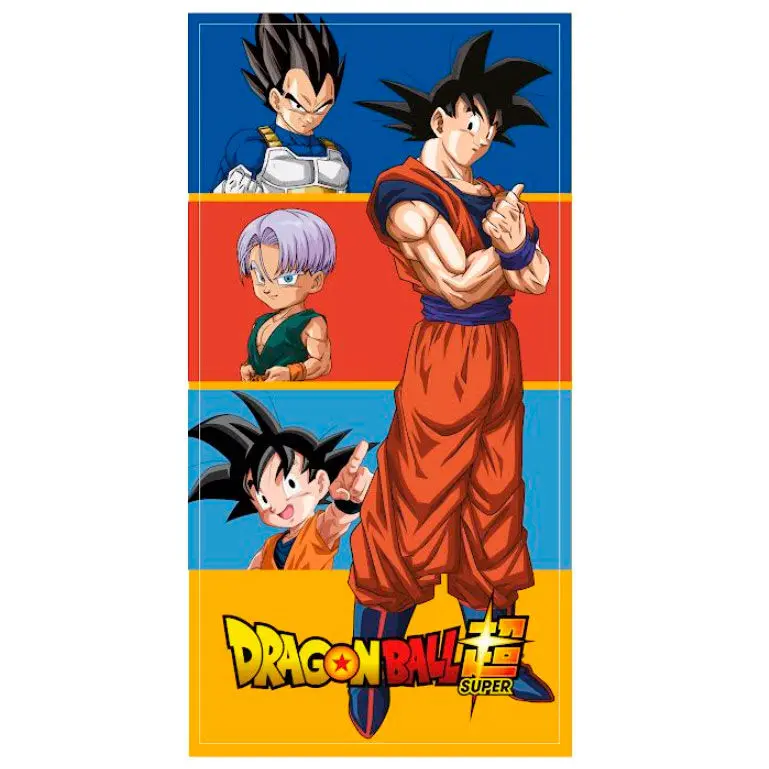 Dragon Ball Super Microfaser Strandtuch Produktfoto
