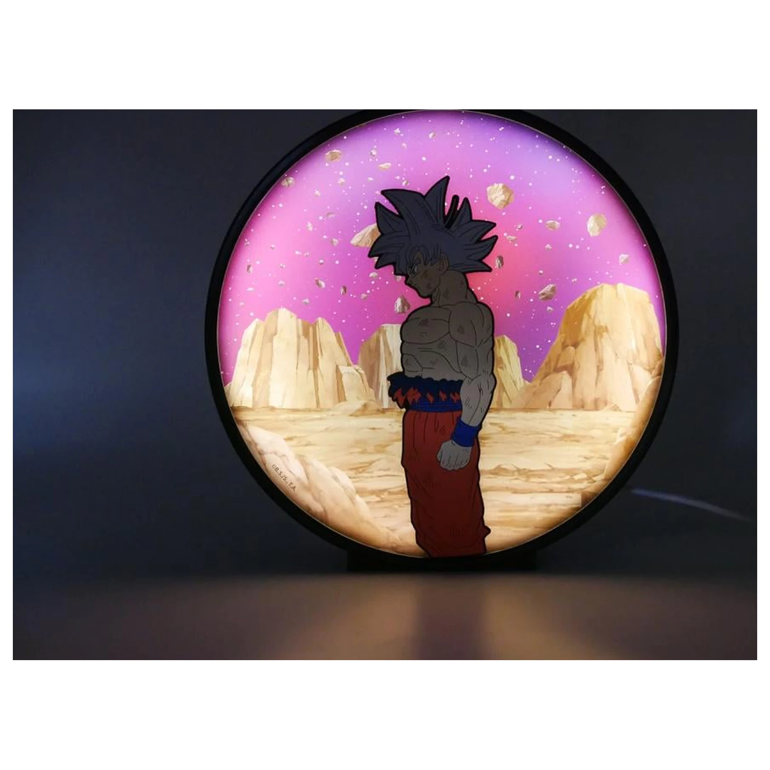 Dragon Ball Super Instinct Goku Lampe Produktfoto