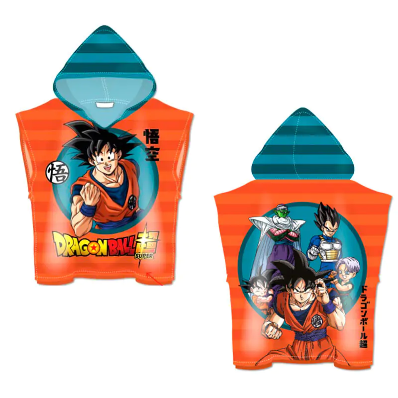 Dragon Ball Super Baumwolle Poncho Handtuch Produktfoto