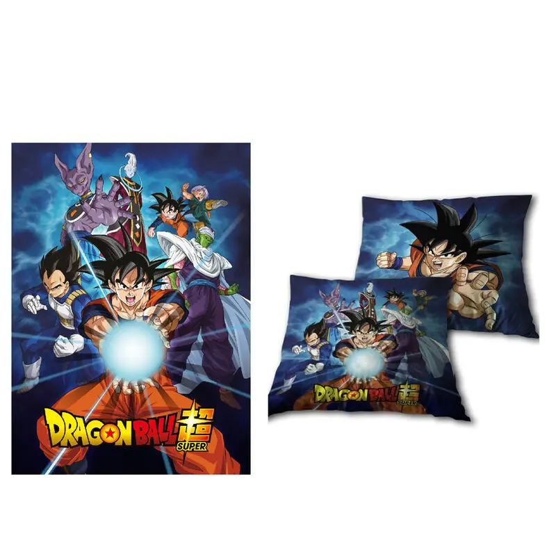 Dragon Ball Super Polardecke + Kissen set termékfotó