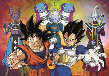 Dragon Ball Super Puzzle Goku & Vegeta Produktfoto