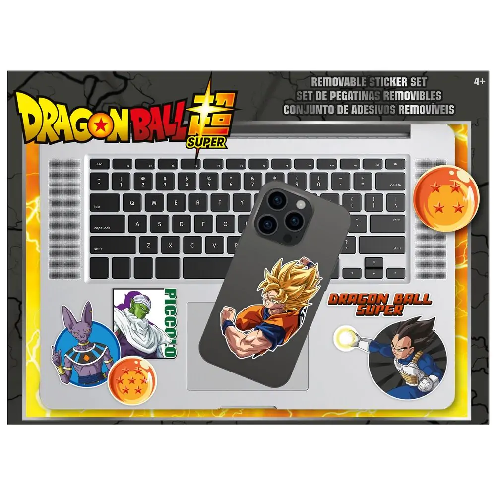 Dragon Ball Super Removable Aufkleberset Produktfoto