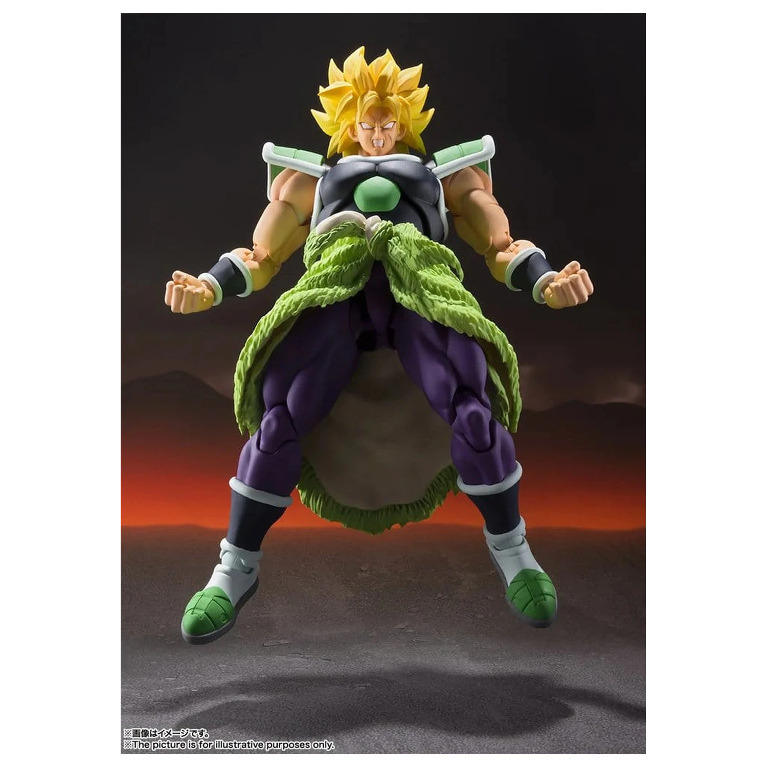Dragon Ball Super S.H.Figuarts Actionfigur Broly -Super- 19 cm Produktfoto