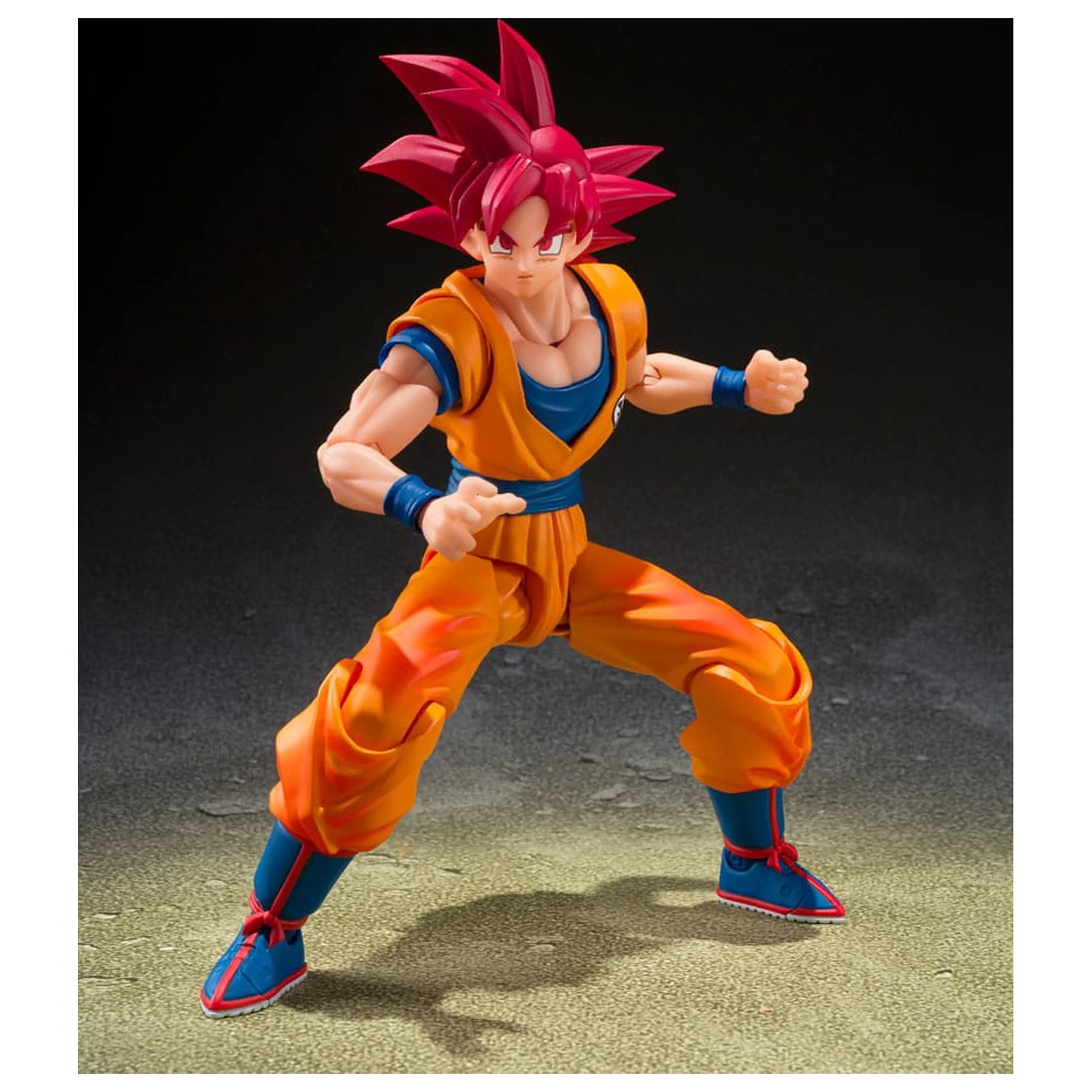 Dragon Ball Super S.H.Figuarts Actionfigur Super Saiyan God Son Guko (God Aura) 15 cm Produktfoto