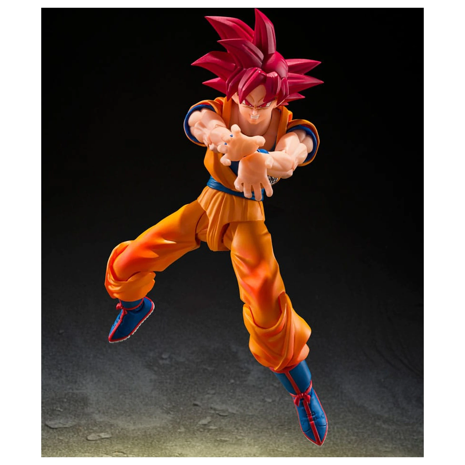 Dragon Ball Super S.H.Figuarts Actionfigur Super Saiyan God Son Guko (God Aura) 15 cm Produktfoto