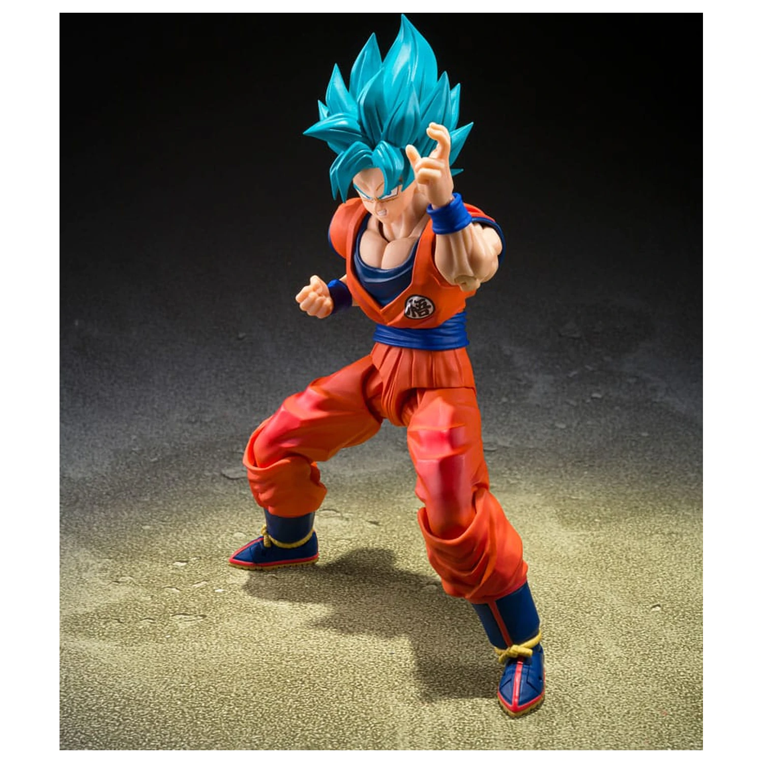 Dragon Ball Super S.H.Figuarts Actionfigur Super Saiyan God Super Son Guko (Blue power transcending Limits) 15 cm Produktfoto
