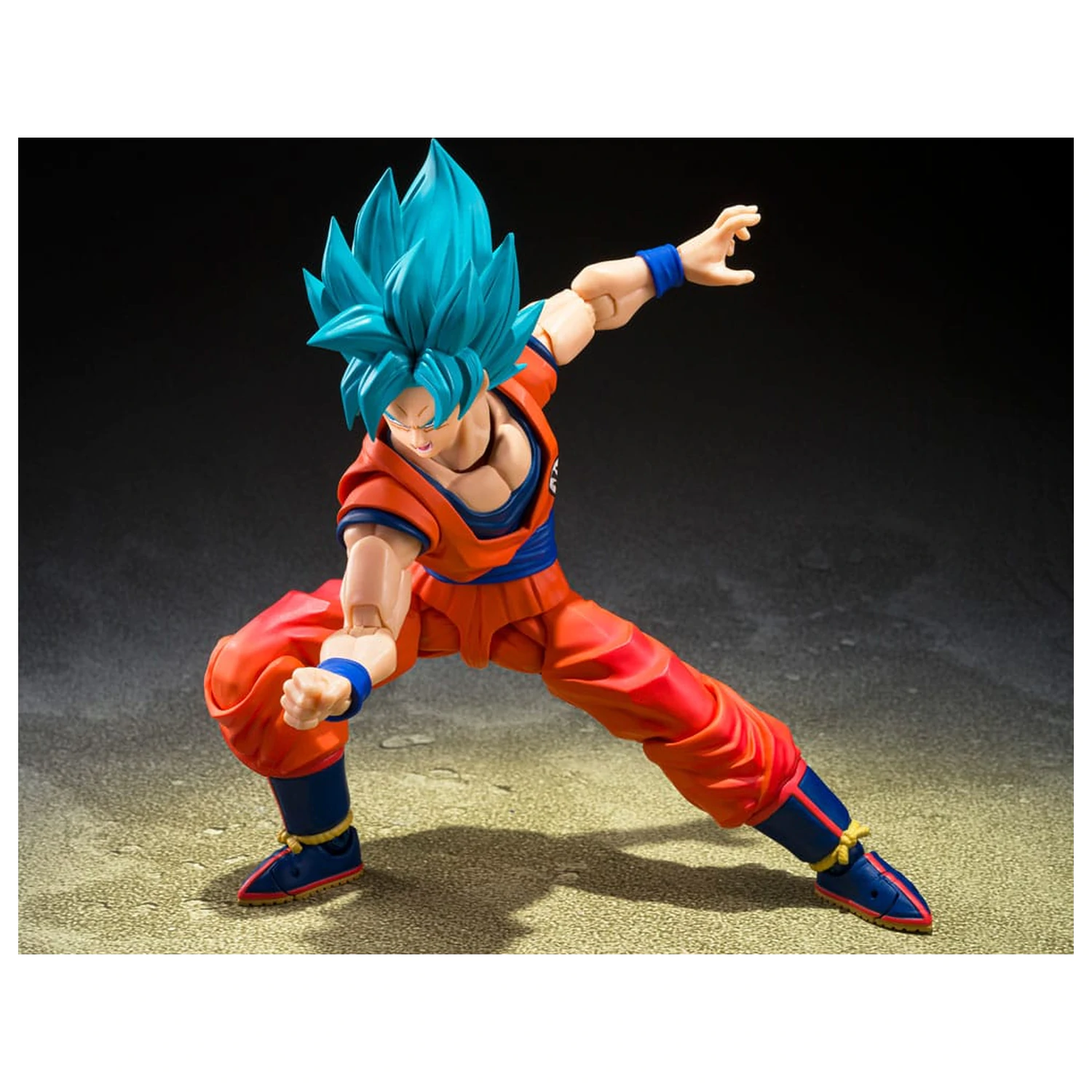 Dragon Ball Super S.H.Figuarts Actionfigur Super Saiyan God Super Son Guko (Blue power transcending Limits) 15 cm Produktfoto
