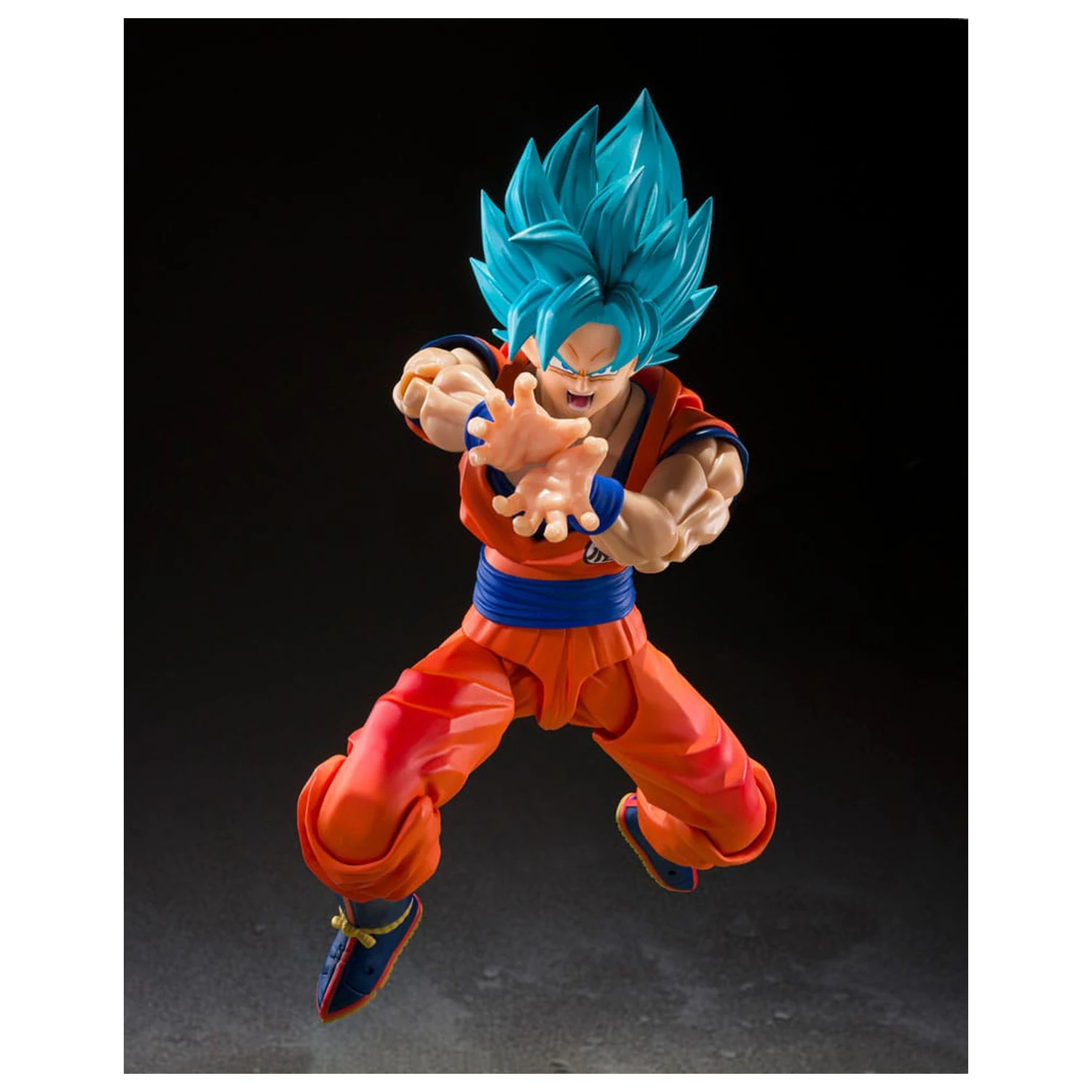 Dragon Ball Super S.H.Figuarts Actionfigur Super Saiyan God Super Son Guko (Blue power transcending Limits) 15 cm Produktfoto
