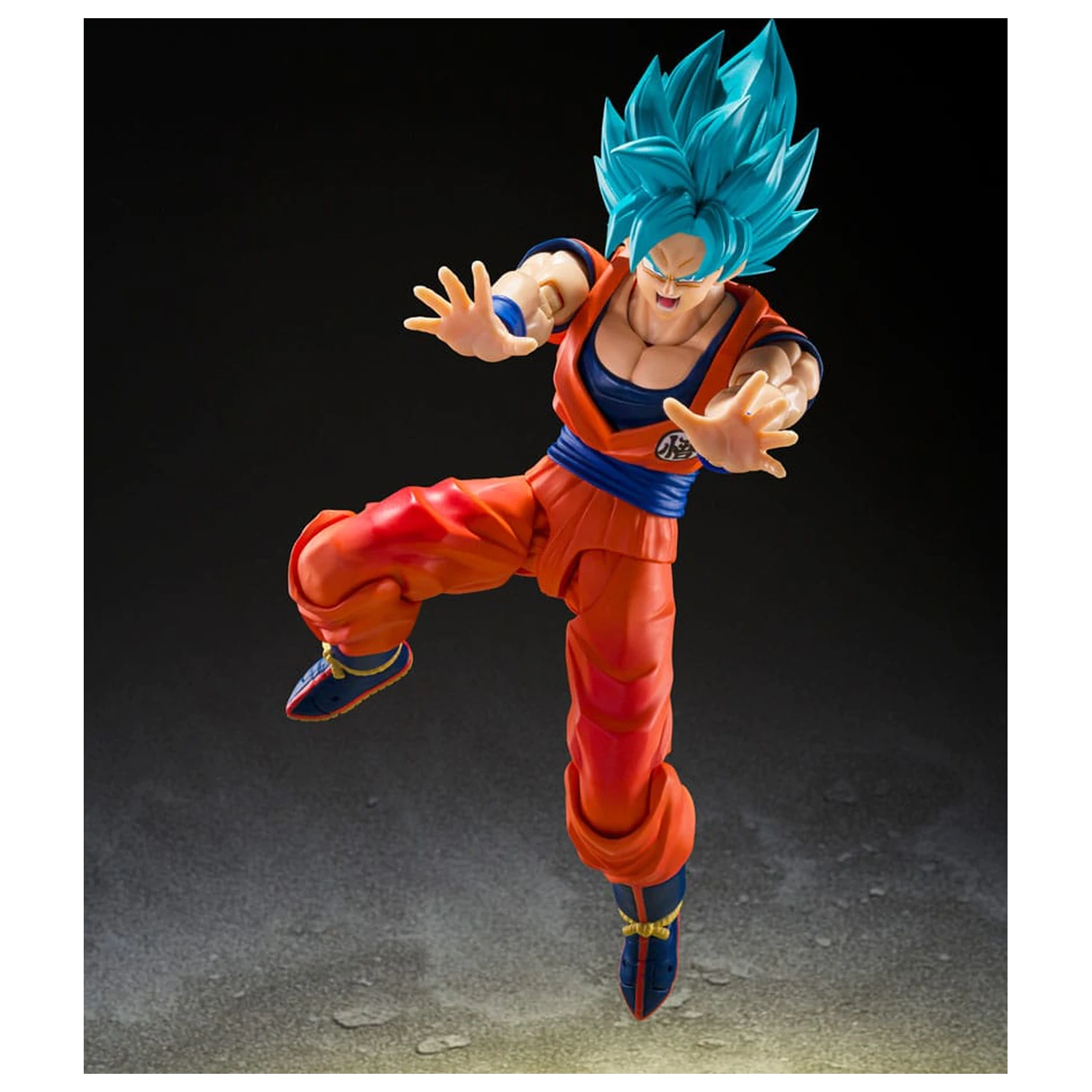 Dragon Ball Super S.H.Figuarts Actionfigur Super Saiyan God Super Son Guko (Blue power transcending Limits) 15 cm Produktfoto