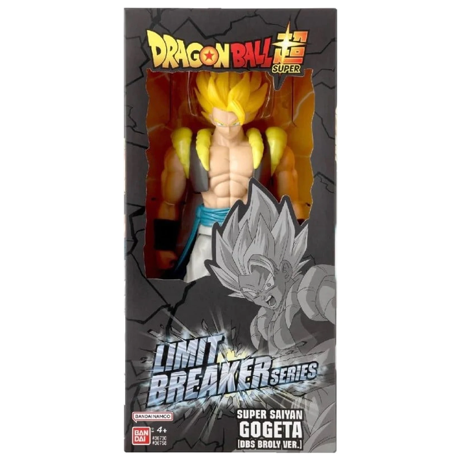 Dragon Ball Super Saiyan Gogeta Riesige Figur Limit Breaker 30cm Produktfoto