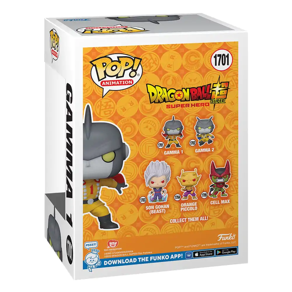 Dragon Ball Super: Super Hero Funko POP! Animation Vinyl Figur Gamma 1 9 cm termékfotó