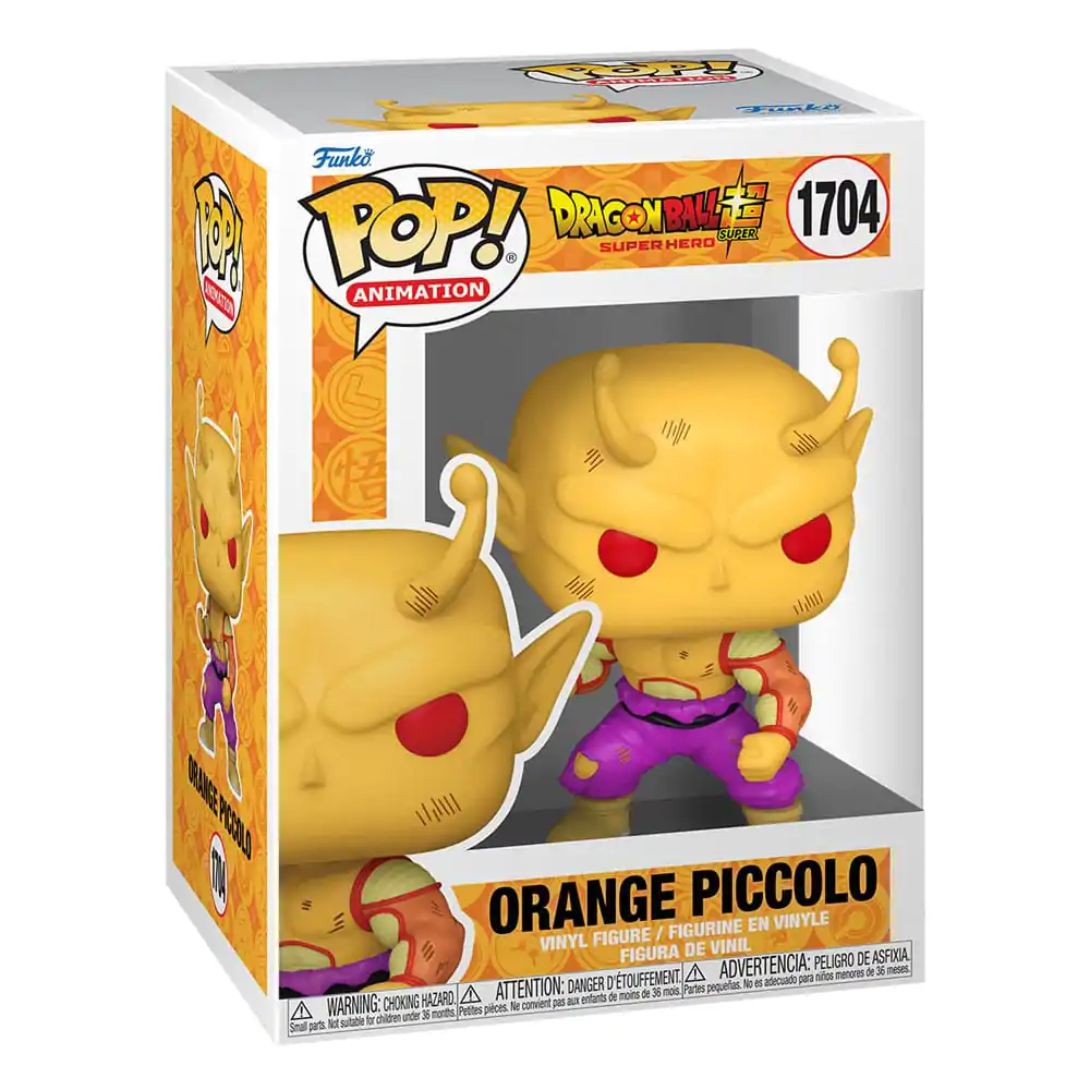 Dragon Ball Super: Super Hero Funko POP! Animation Vinyl Figur Orange Piccolo 9 cm termékfotó