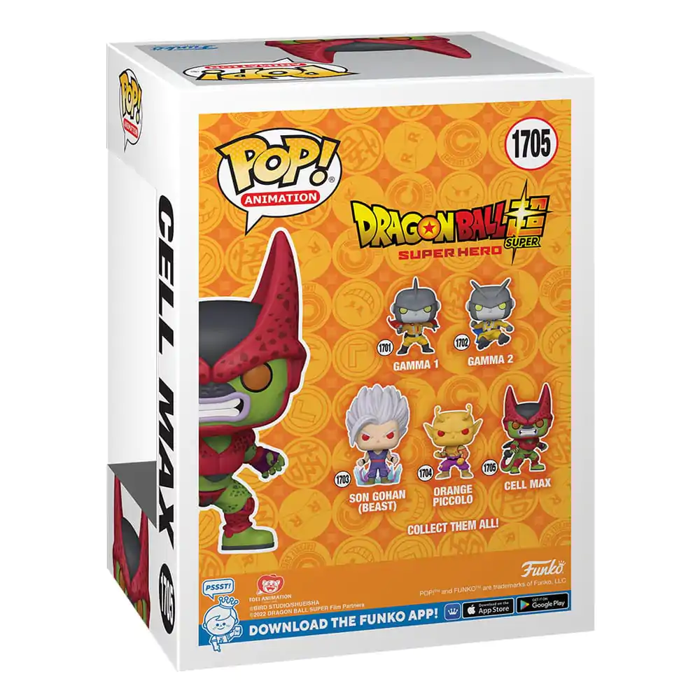 Dragon Ball Super: Super Hero Super Sized Jumbo Funko POP! Vinyl Figur Cell Max 25 cm Produktfoto