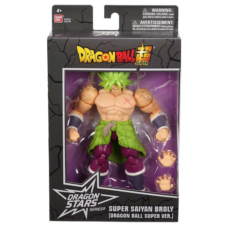 Dragon Ball Super Super Saiyan Broly Deluxe Figur Produktfoto