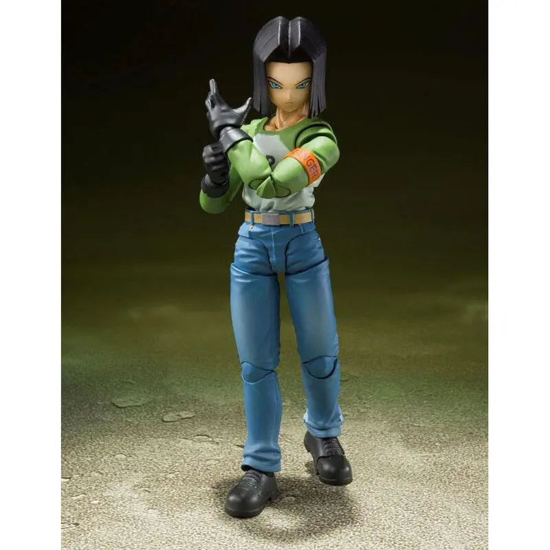 Dragon Ball Super S.H. Figuarts Action Figur Android 17 (Universe Survival Saga) 14 cm Produktfoto