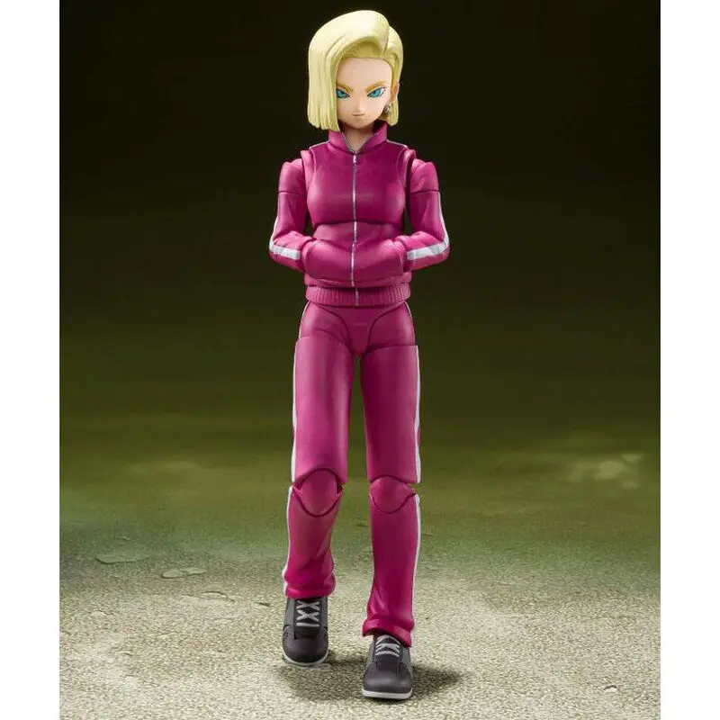 Dragon Ball Super S.H. Figuarts Actionfigur Android 18 (Universe Survival Saga) 14 cm Produktfoto
