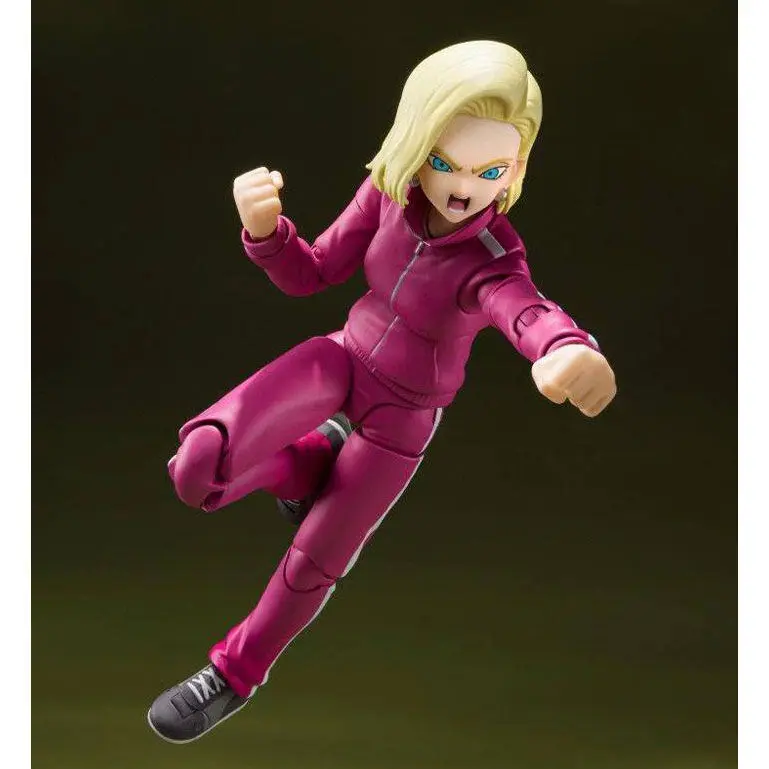 Dragon Ball Super S.H. Figuarts Actionfigur Android 18 (Universe Survival Saga) 14 cm Produktfoto