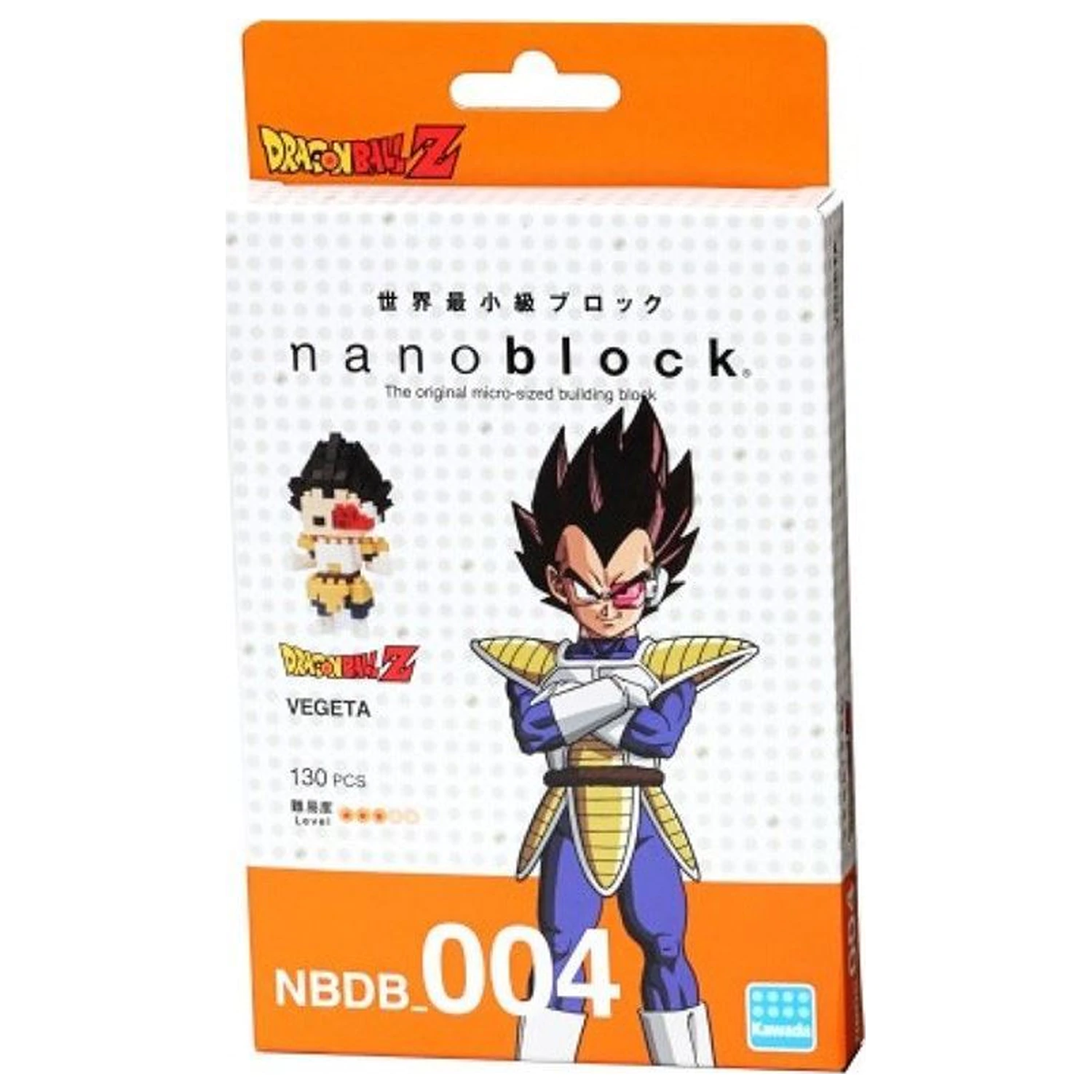 Dragon Ball Vegeta Figur Nanoblock 10cm Produktfoto