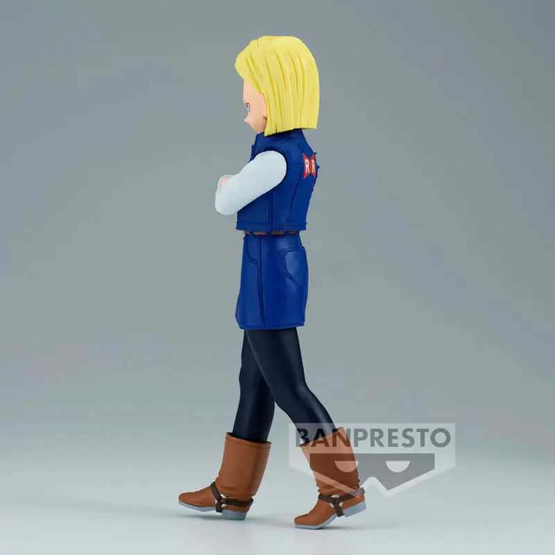 Dragon Ball Z Android 18 Solid Edge Work Figur 17cm Produktfoto