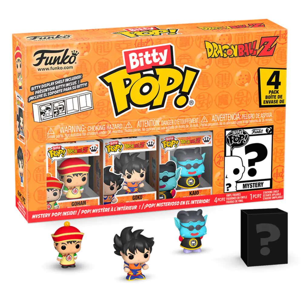 Dragon Ball Z Bitty Funko POP! Vinyl Figuren 4er-Pack Cell 2,5 cm Produktfoto