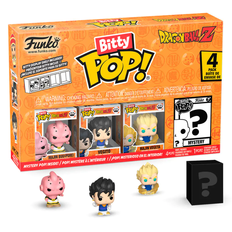 Dragon Ball Z Bitty Funko POP! Vinyl Figuren 4er-Pack Gohan 2,5 cm Produktfoto