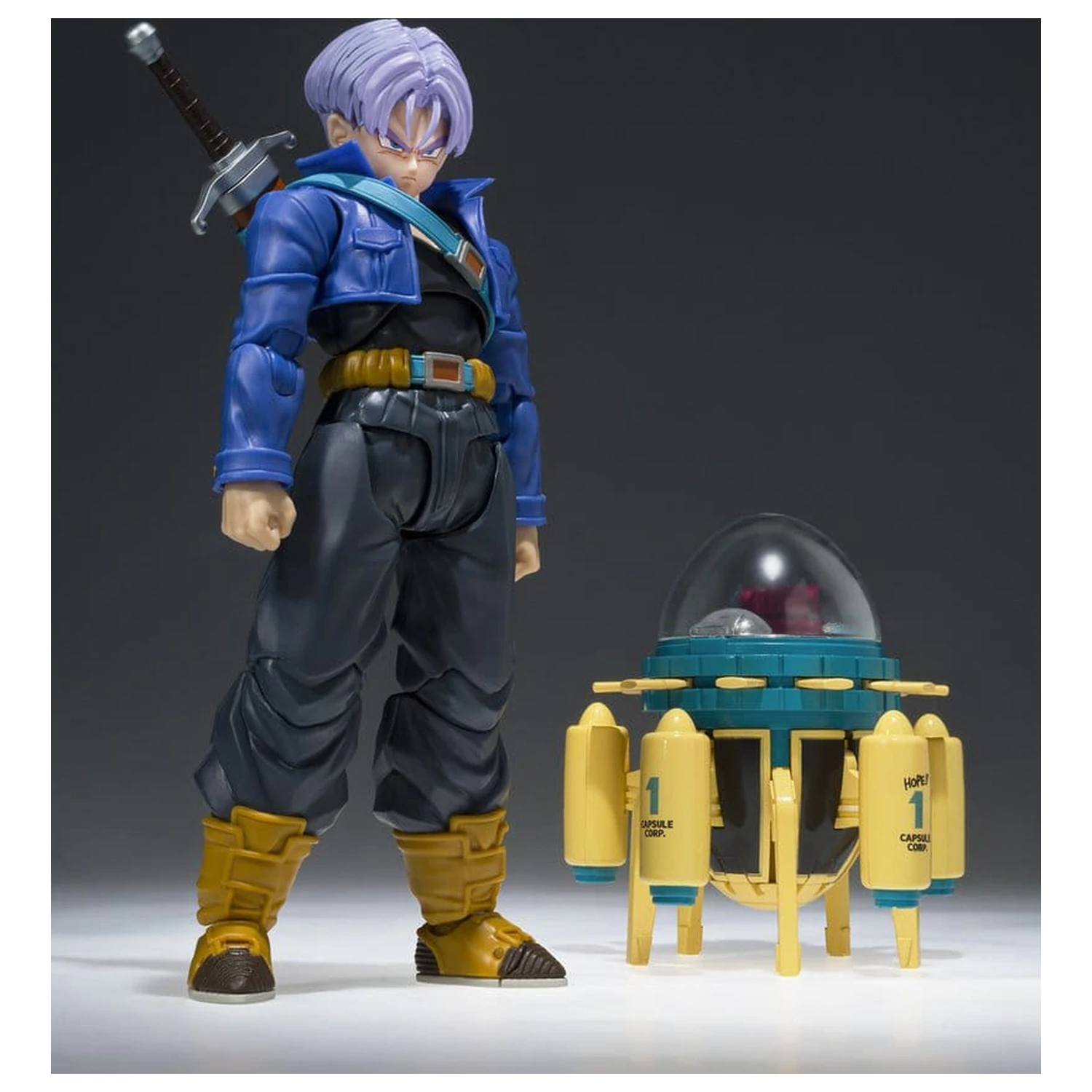 Dragon Ball Z Changearts Actionfigur Hoi-Poi Kapsel Nr. 433 Trunks's Time Machine 8 cm Produktfoto