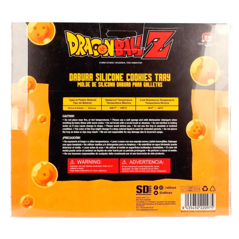 Dragon Ball Z Silicone Silikon Backform Dabura termékfotó