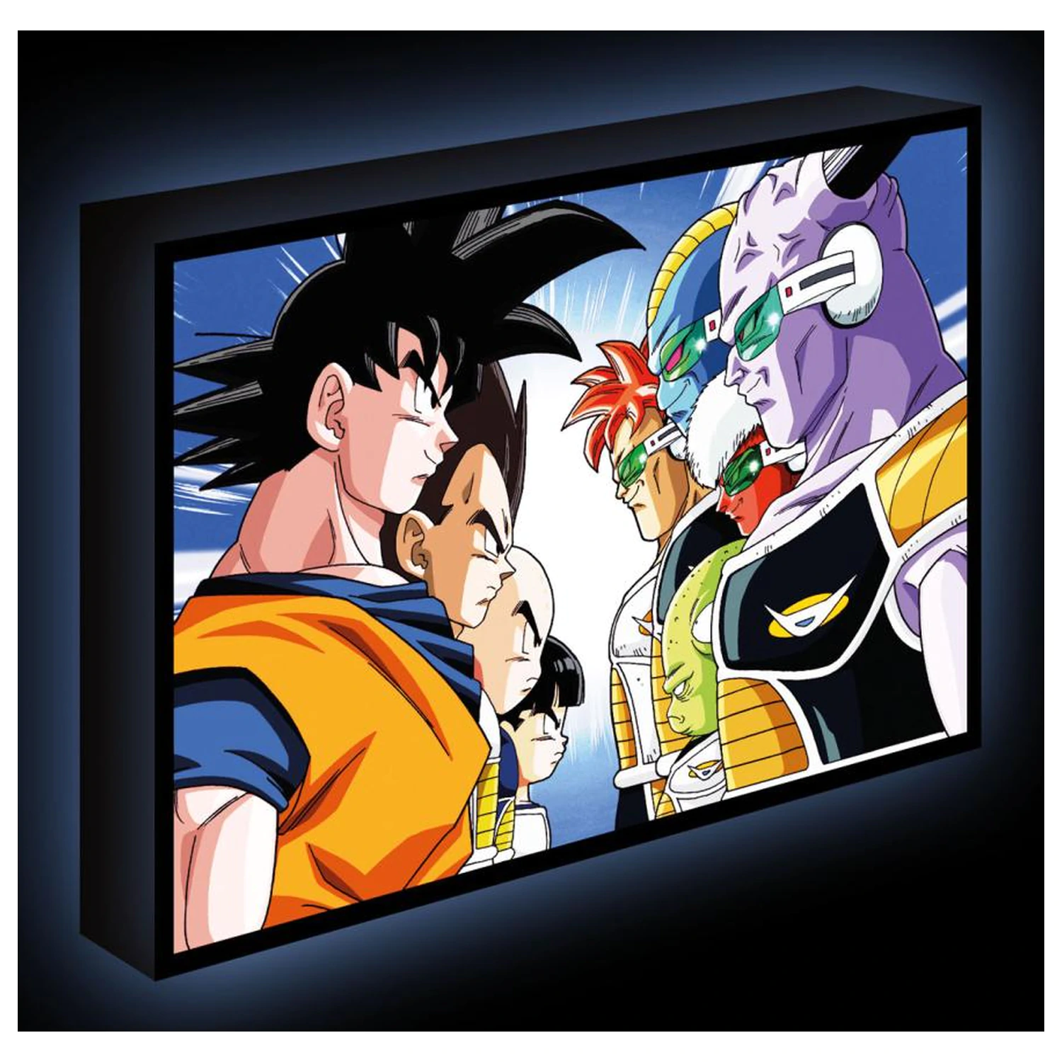 Dragon Ball Z Face Off Light Leinwand 40x30 cm Produktfoto