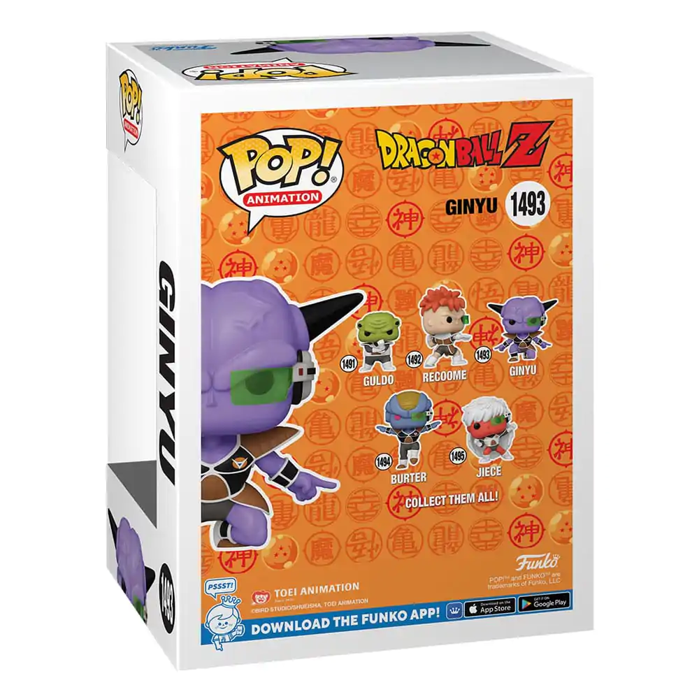 Dragon Ball Z POP! Animation Vinyl Figur Ginyu 9 cm termékfotó