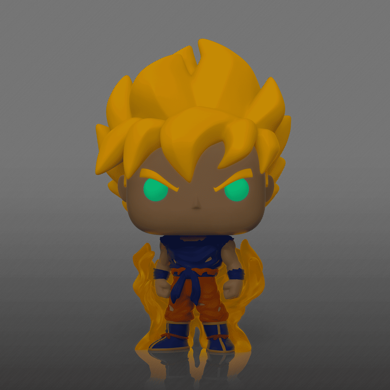 Dragon Ball Z Funko POP! Animation Vinyl Figur SS Goku(GW) 9 cm Produktfoto