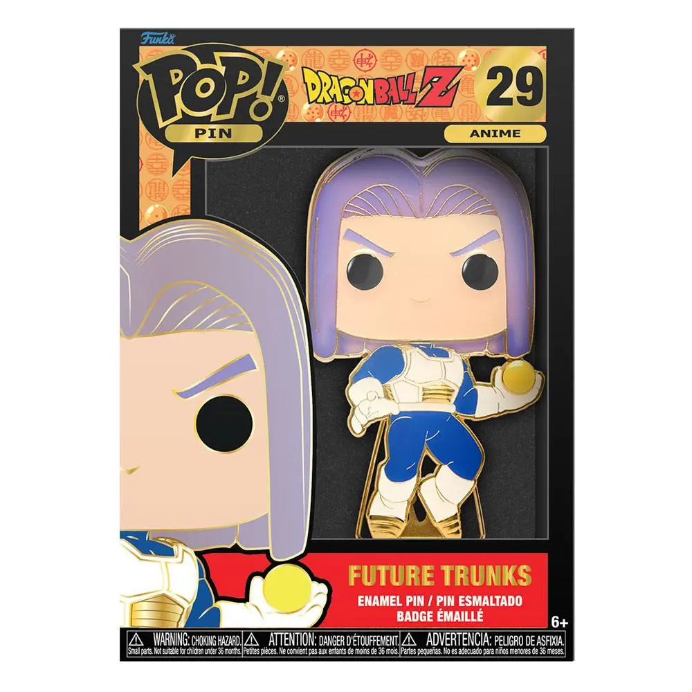 Dragon Ball Z POP! Pin Ansteck-Pin Future Trunks 10 cm Produktfoto