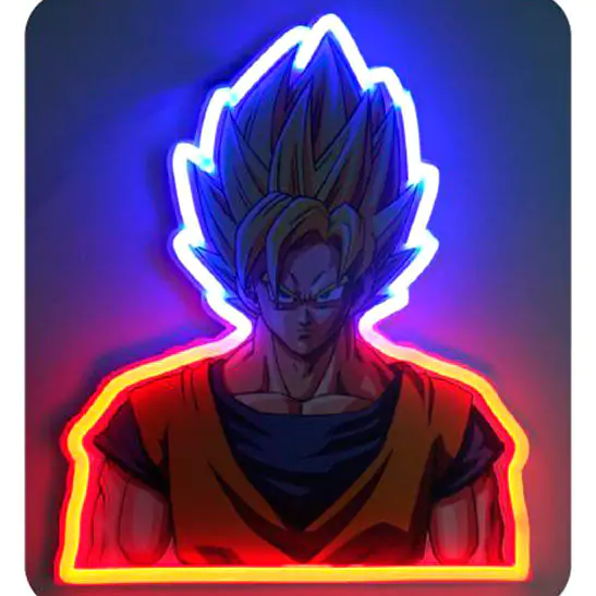 Dragon Ball Z LED Leuchte Son-Goku Super Sayajin 40 cm termékfotó