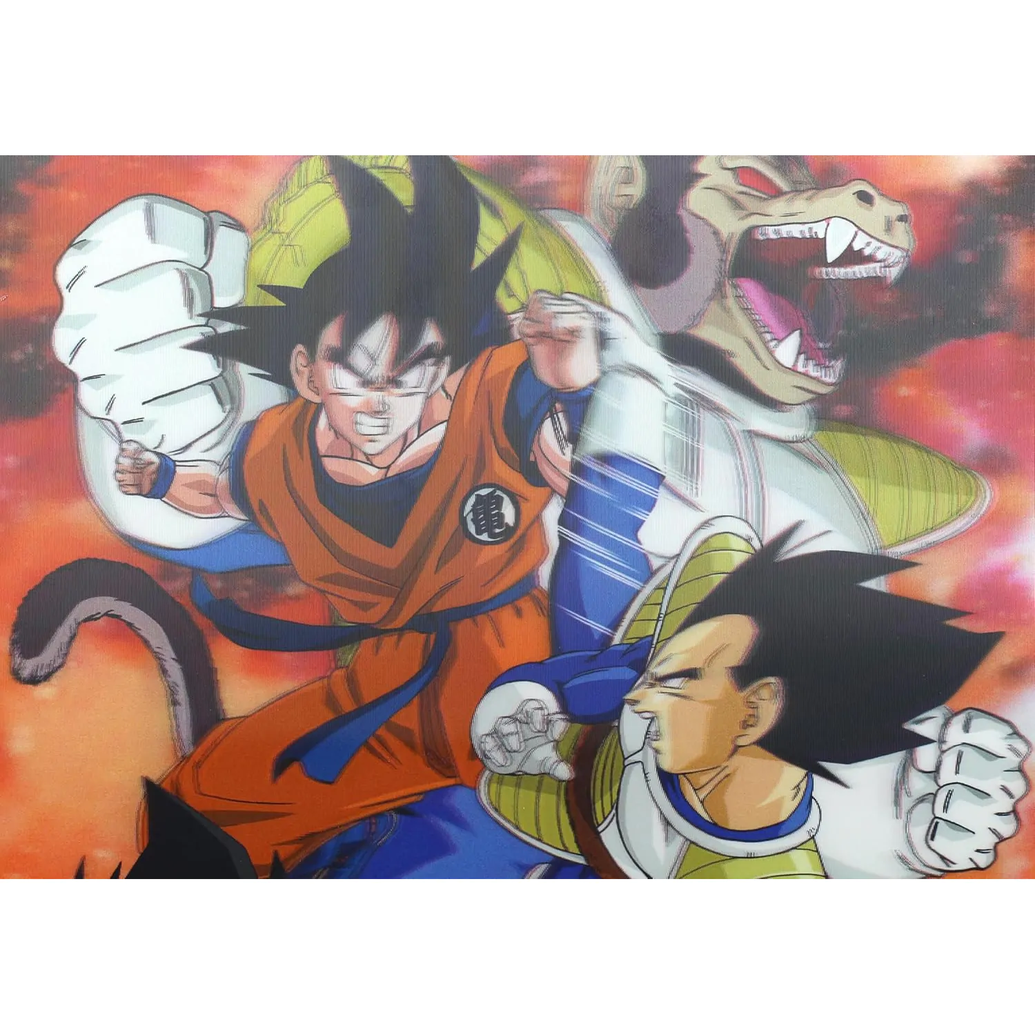 Dragon Ball Z Goku vs Vegeta A4 Notizbuch Produktfoto