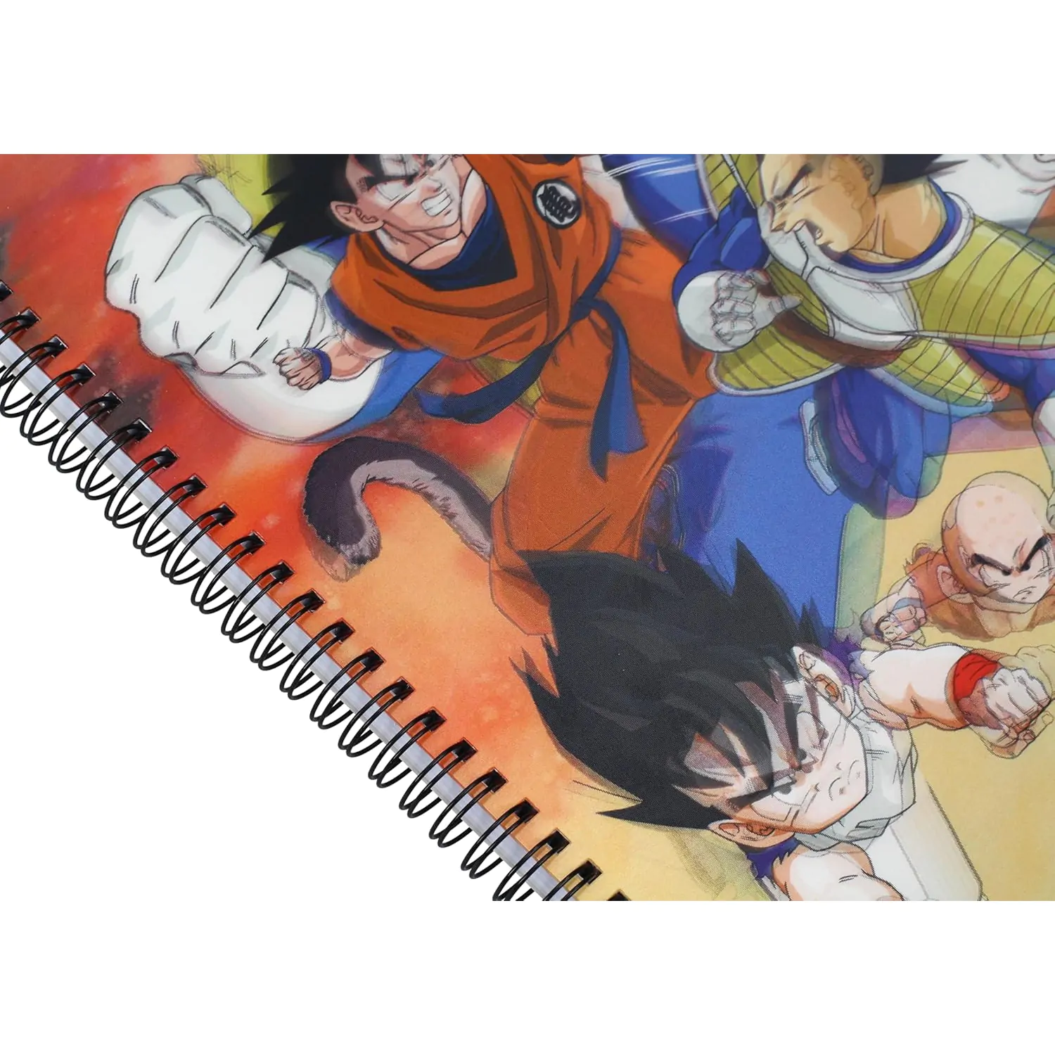 Dragon Ball Z Goku vs Vegeta A4 Notizbuch Produktfoto