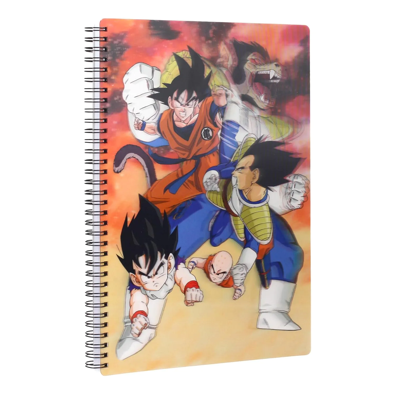 Dragon Ball Z Goku vs Vegeta A4 Notizbuch Produktfoto