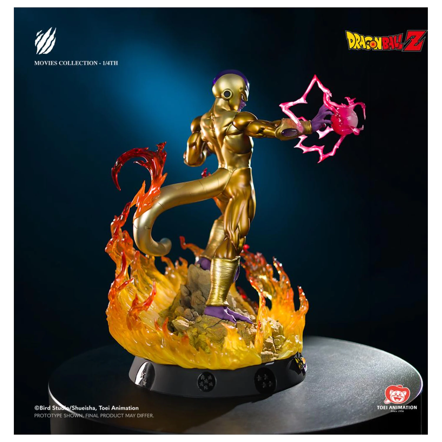 Dragon Ball Z - Golden Frieza Statuer Movie Collection by Tsume 49 Zentimeter Produktfoto