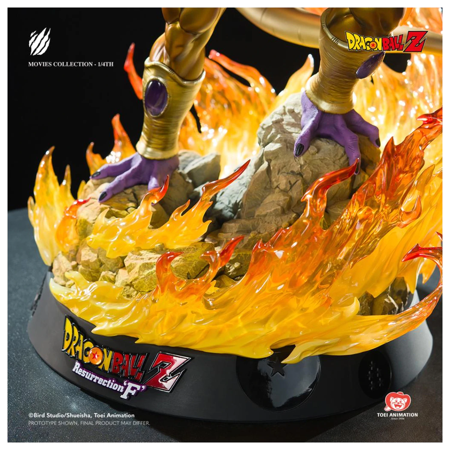 Dragon Ball Z - Golden Frieza Statuer Movie Collection by Tsume 49 Zentimeter Produktfoto