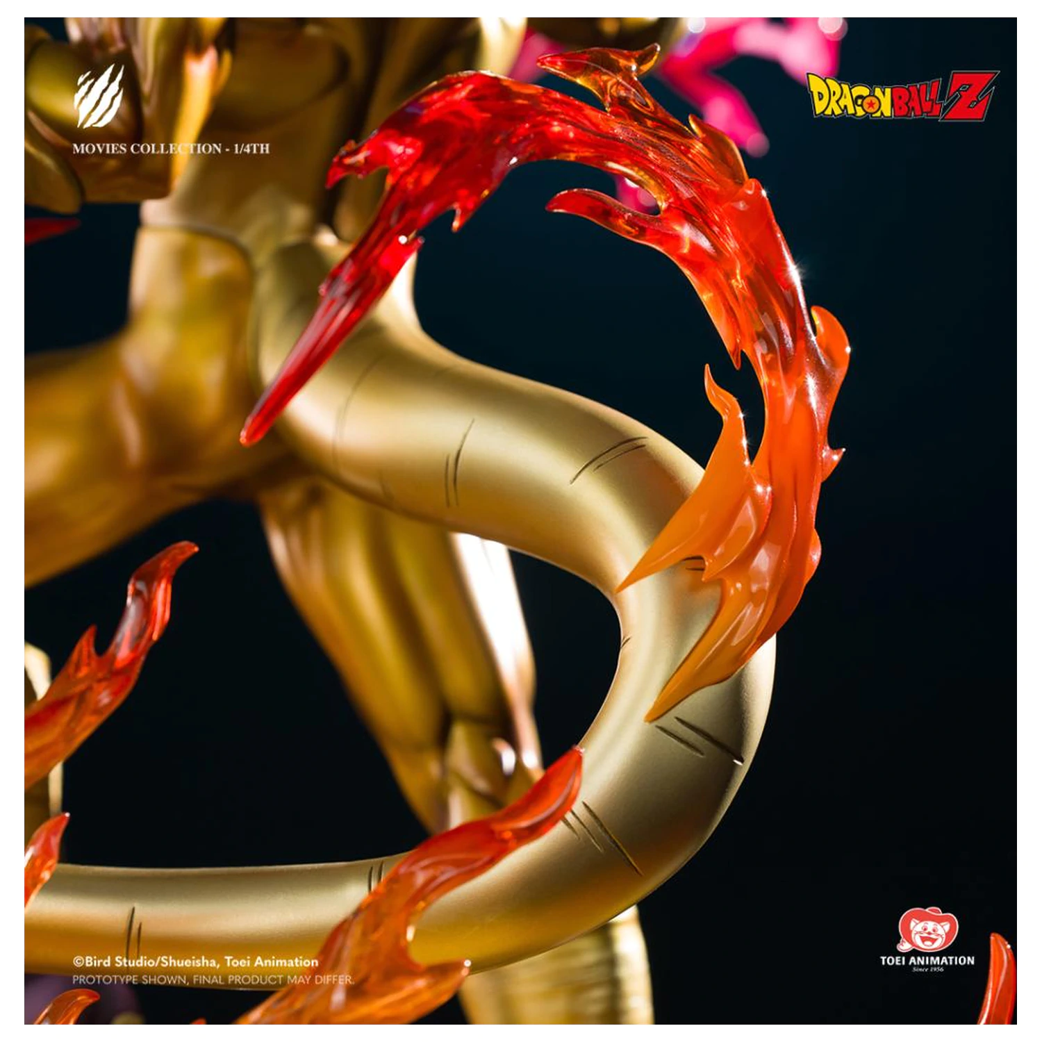 Dragon Ball Z - Golden Frieza Statuer Movie Collection by Tsume 49 Zentimeter Produktfoto