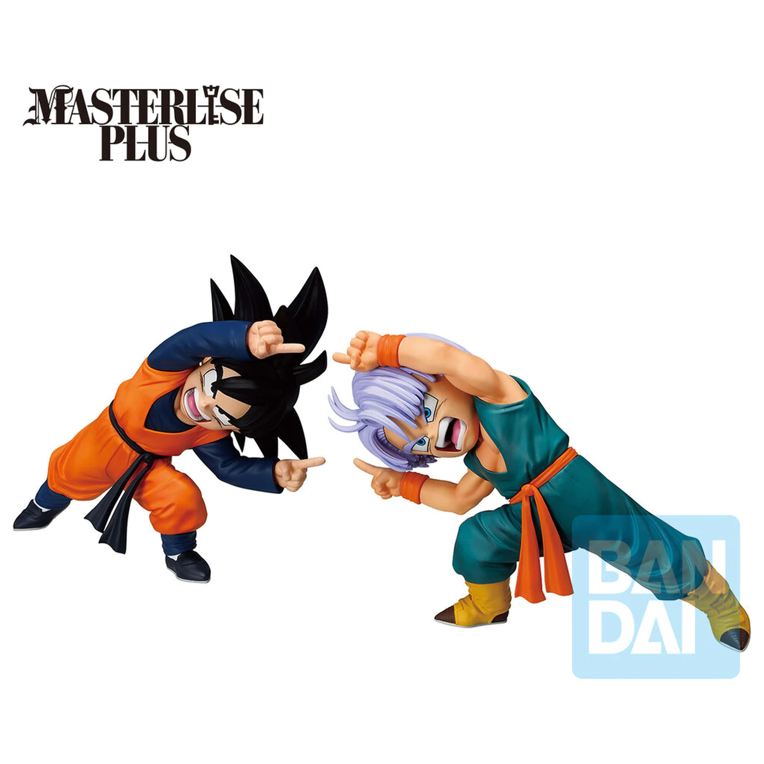 Dragon Ball Z Masterlise Battle of the Super Saiyan Son Goten & Trunks Set 2 Ichibansho Figuren 9cm Produktfoto